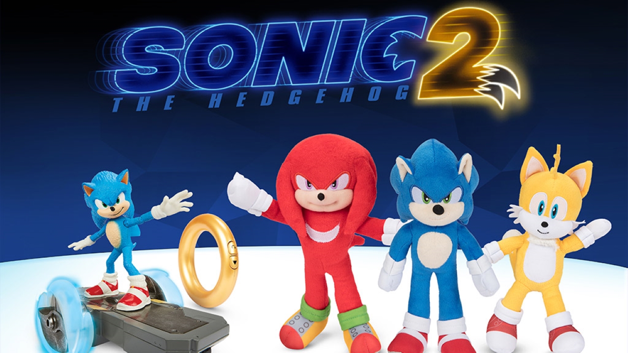 JAKKS Pacific e Disguise revelam novos produtos do filme Sonic The