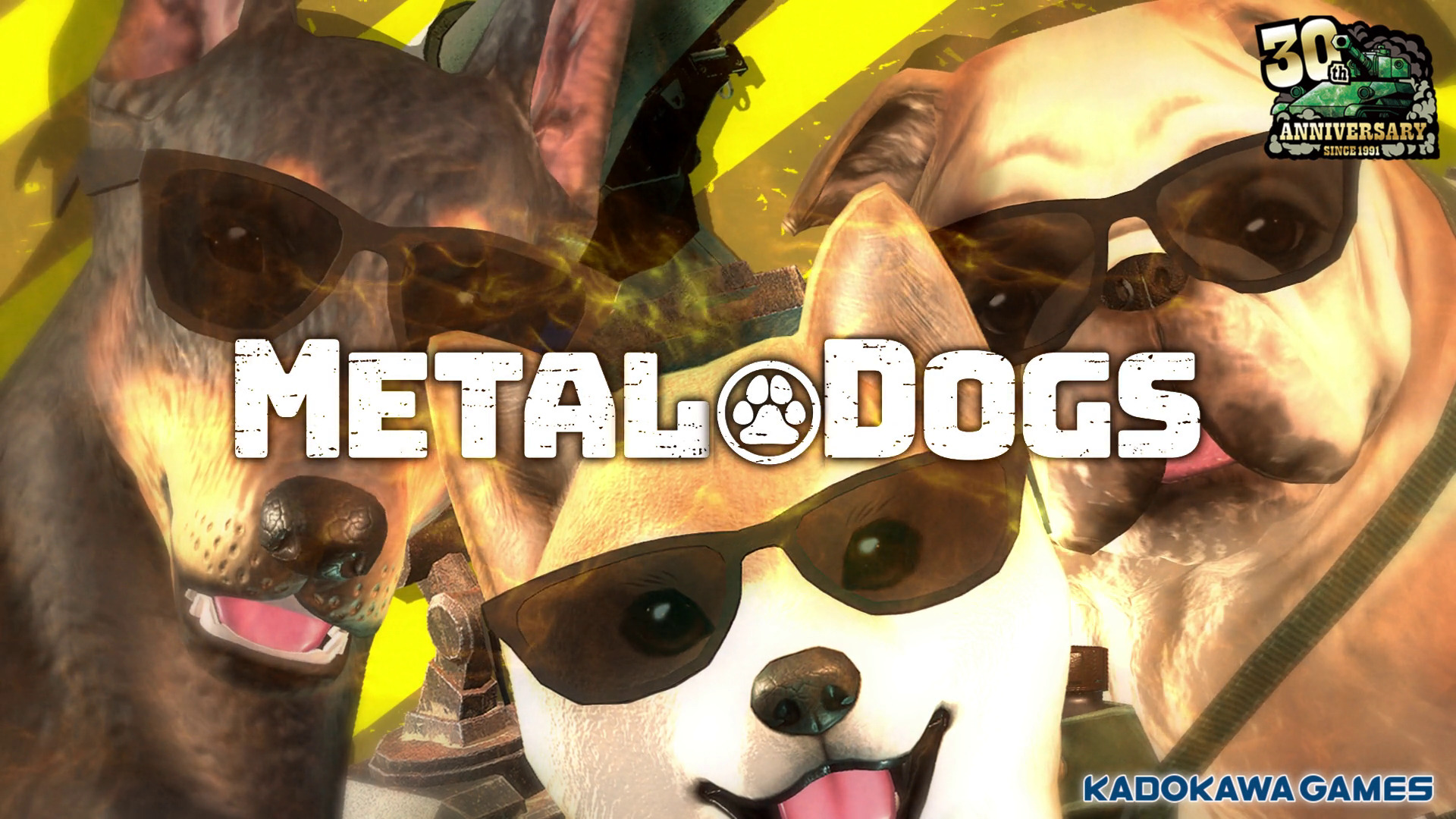 Metal Dogs Trailer de lançamento japonês OtakuPT