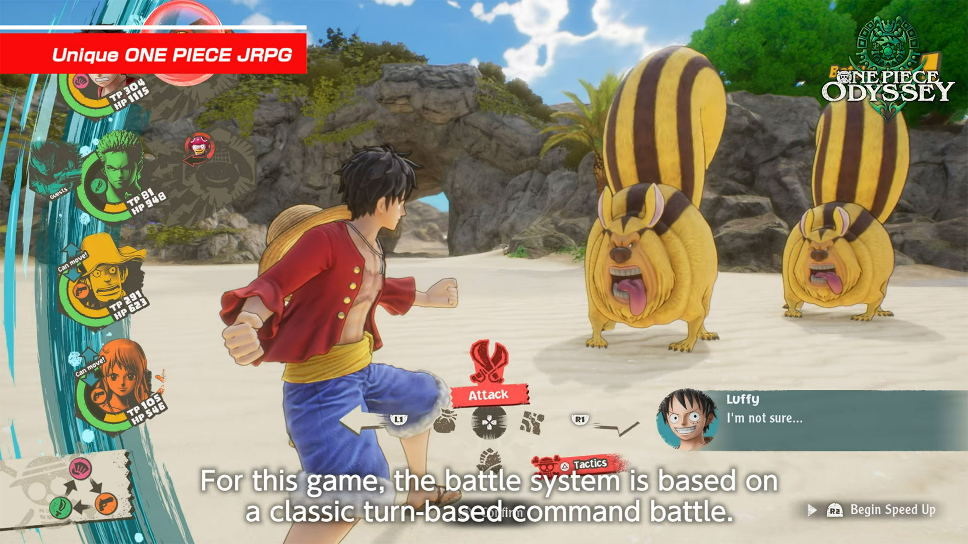 Vê aqui gameplay de One Piece Odyssey | OtakuPT