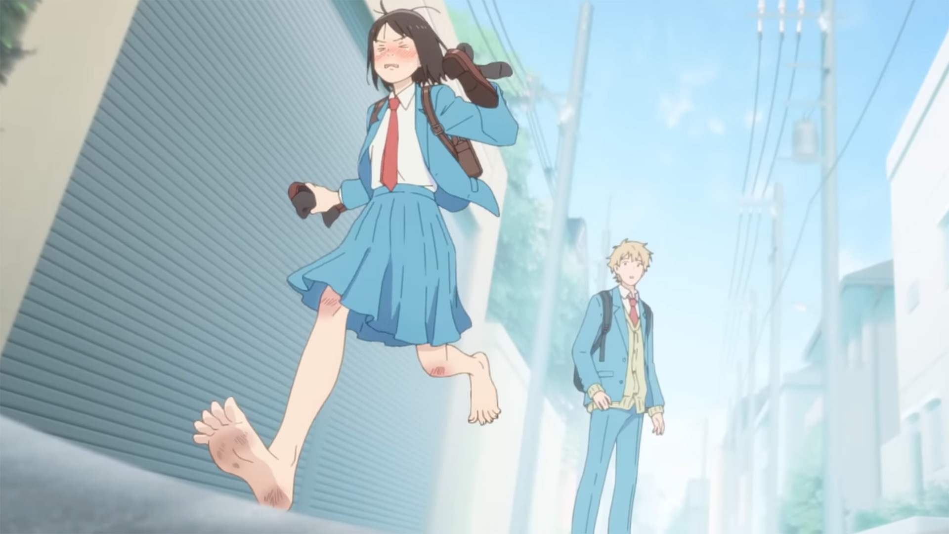 Trailer da série anime Skip and Loafer revela data de estreia
