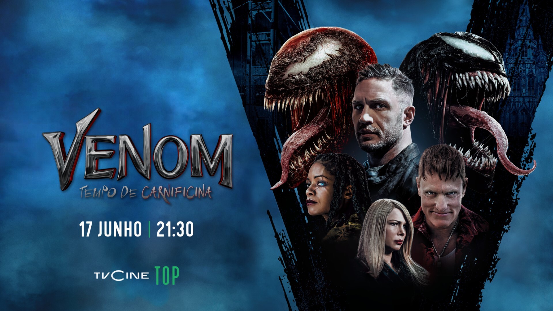 TVCine Top estreia os filmes Venom Tempo de Carnificina e a Lenda do
