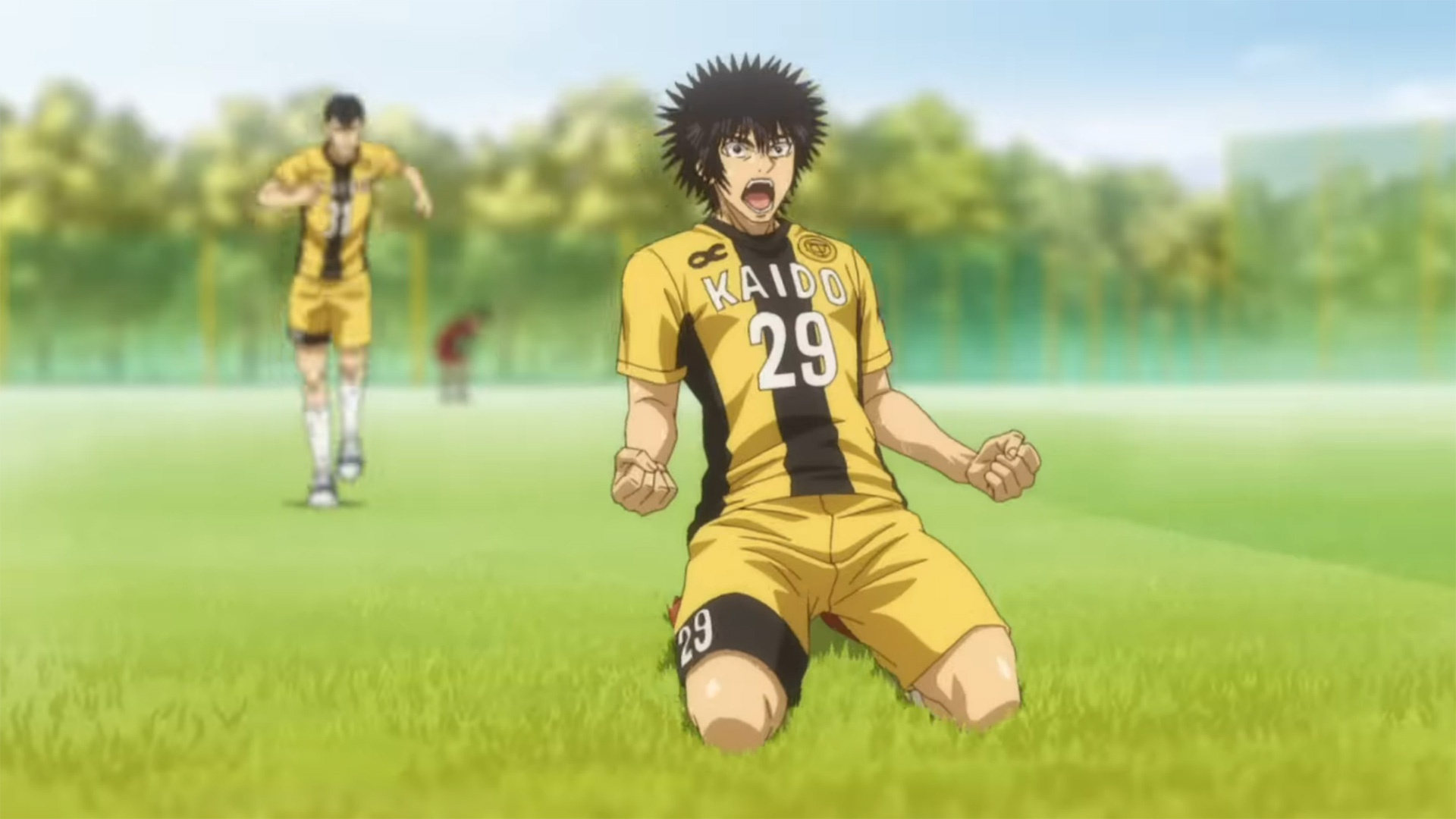 Teaser trailer da série anime de futebol Aoashi