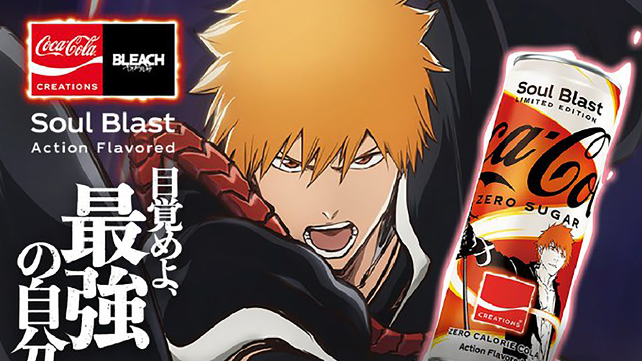 CocaCola lança sabor “Soul Blast” em colaboração com Bleach OtakuPT
