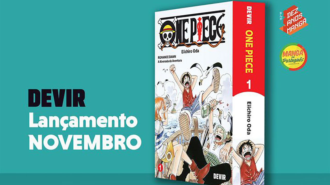 One Piece pela editora Devir em Novembro