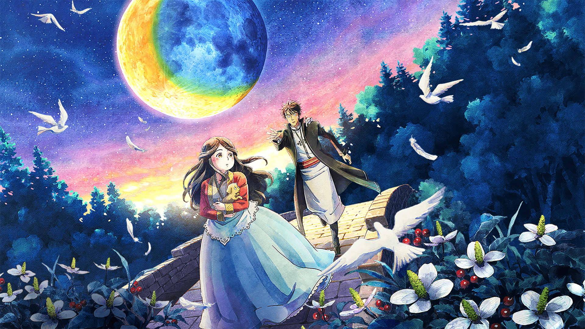 Trailer do filme anime de Kin no Kuni Mizu no Kuni revela data de ...