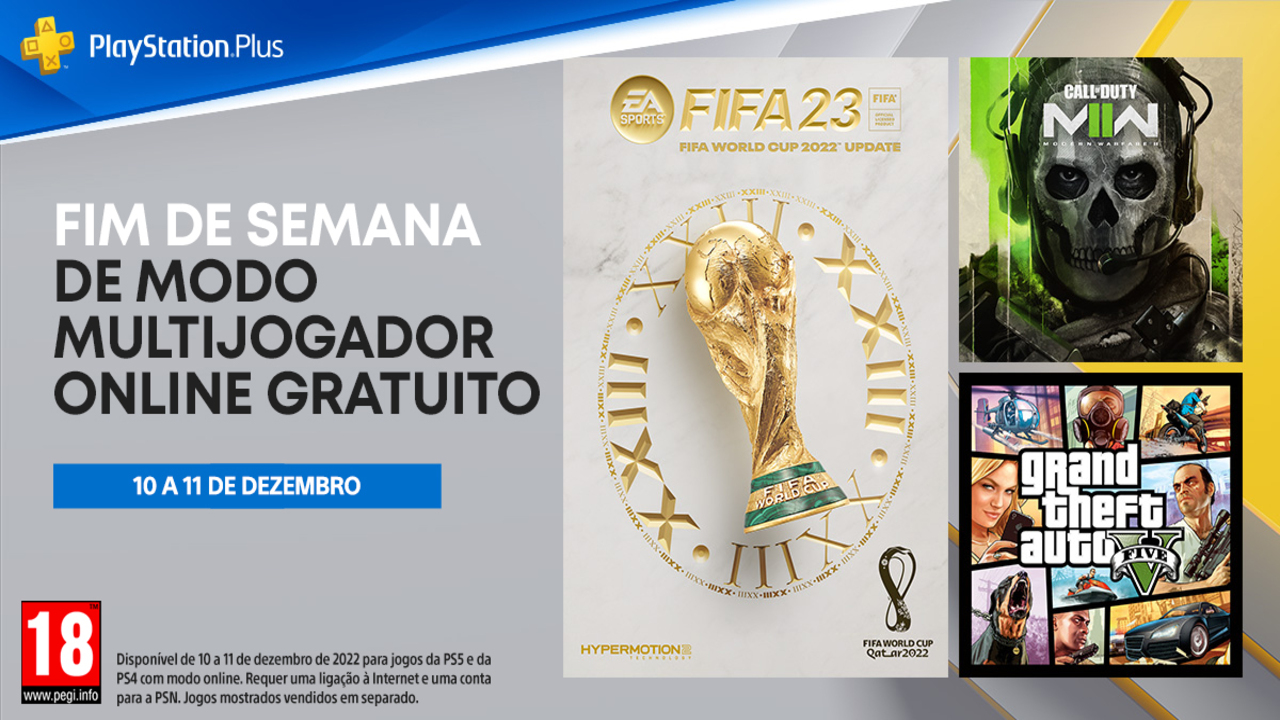 Fim de Semana Gratuito de Multijogador Online do PlayStation Plus 2023 