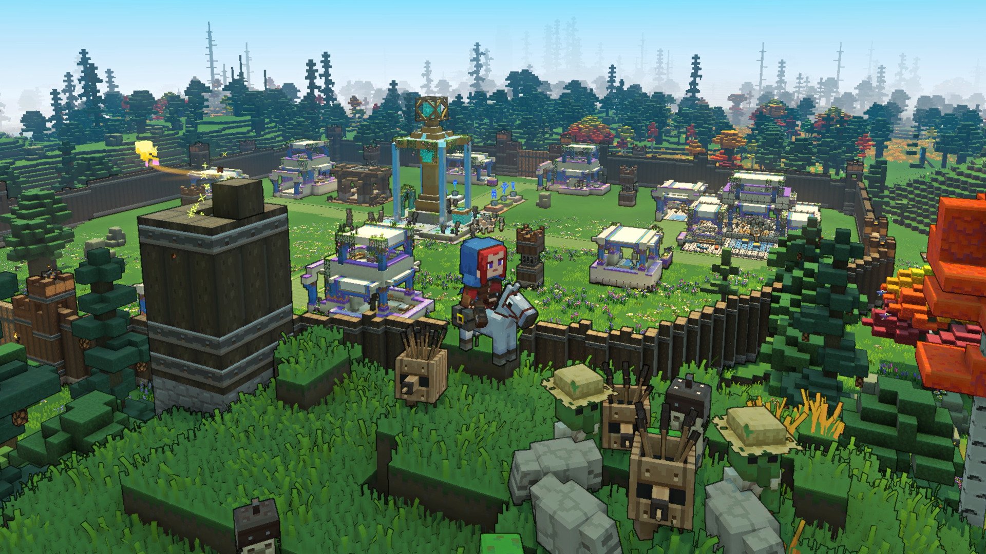 Minecraft Legends leva ação e estratégia para mundo da Mojang