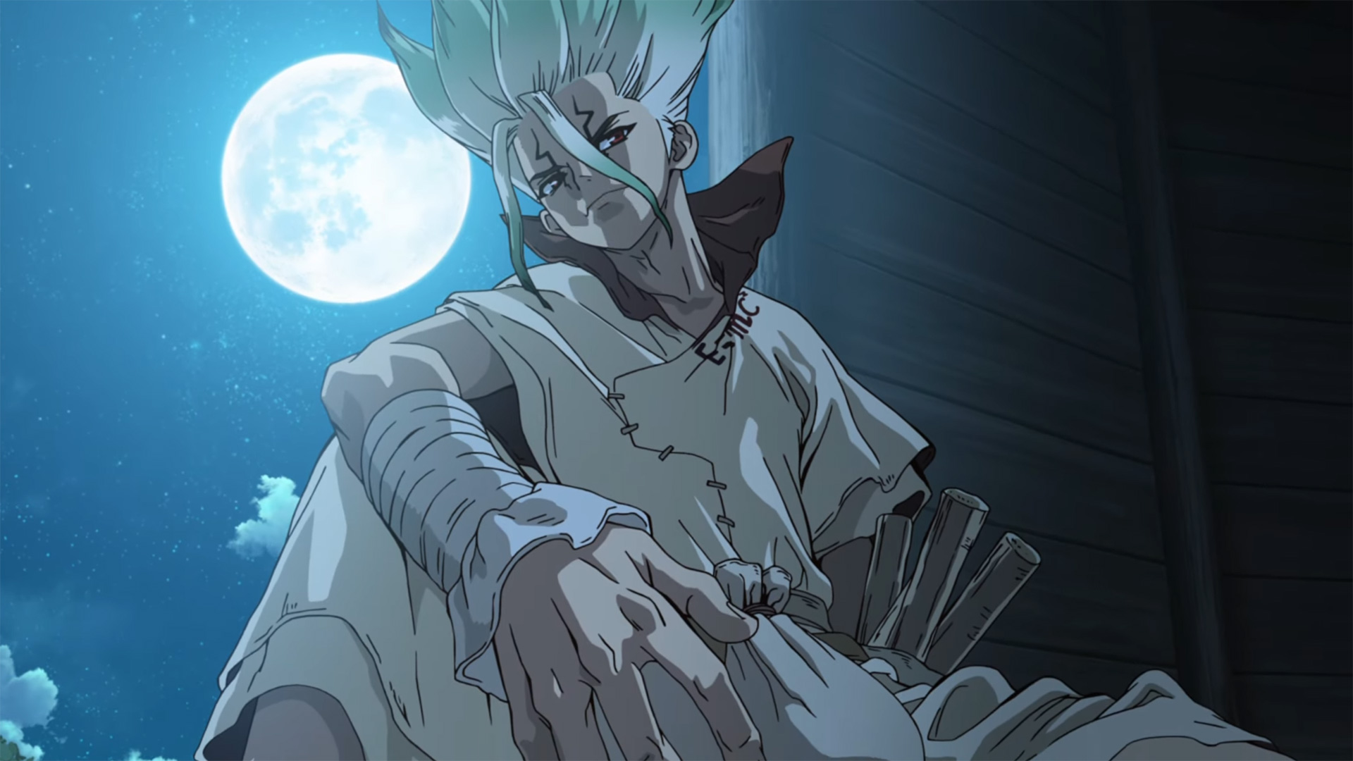 Parte 2 de Dr. Stone 3 em Outubro 2023