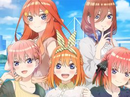 Teaser trailer e imagem promocional do filme anime de The Quintessential  Quintuplets que vai estrear no Verão de 2022