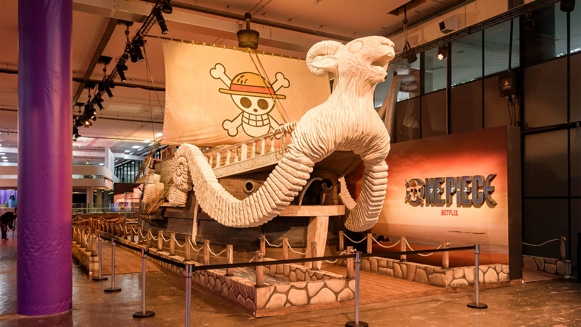 Going Merry e itens do live-Action de One Piece são expostos no evento  Tudum 2023