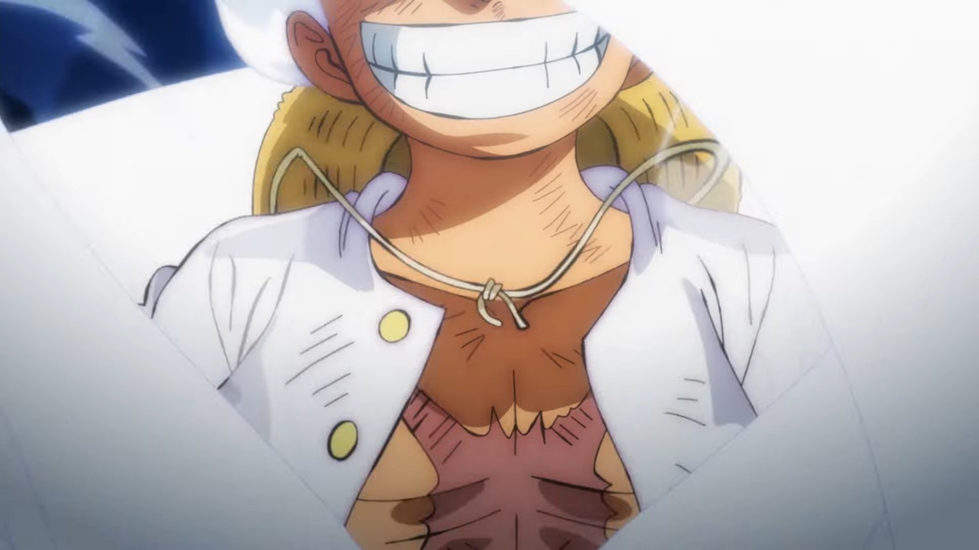 Episódio 1071 com Gear 5 de Luffy de One Piece derruba Crunchyroll