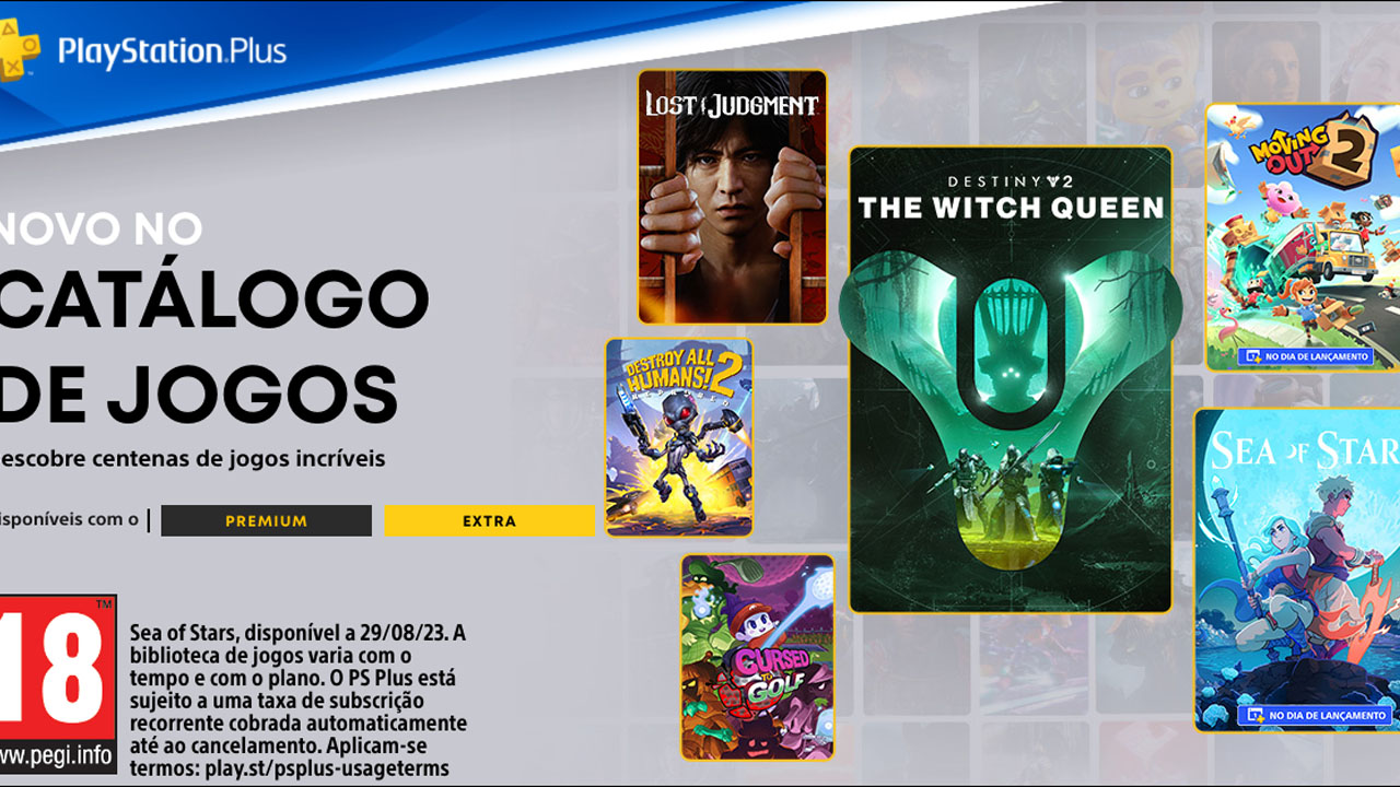 Jogos Gratuitos do PlayStation Plus para novembro de 2023