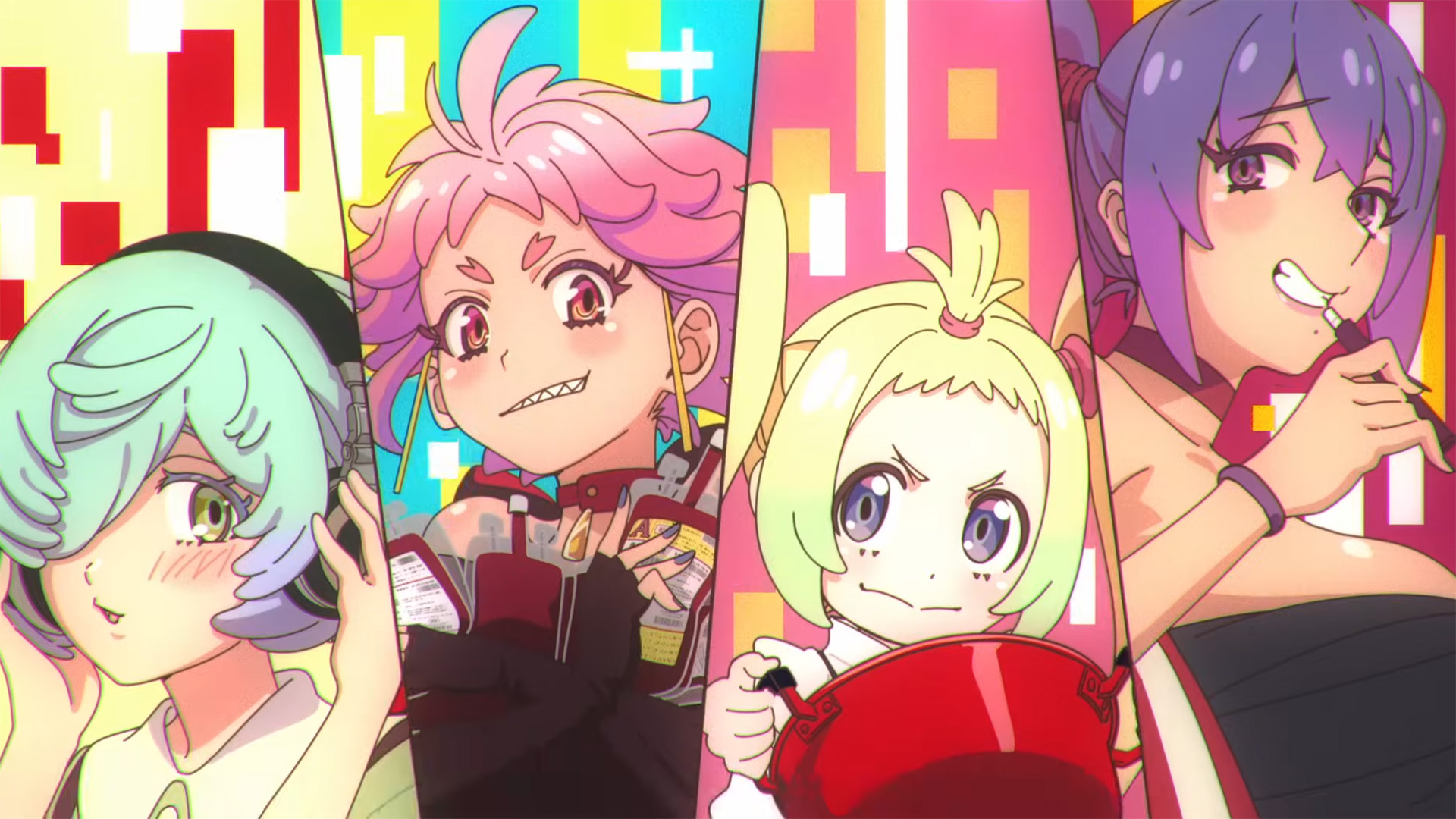 Vê aqui a abertura e encerramento sem créditos do anime Mayonaka Punch