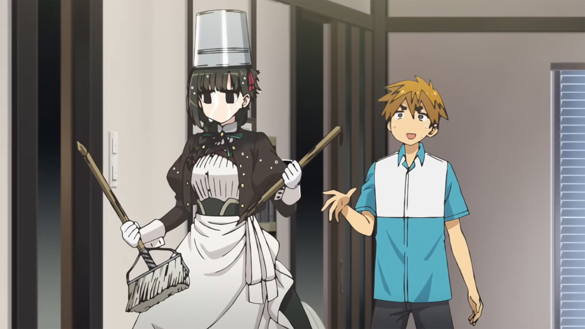 Trailer revela data de estreia da série anime You Are Ms. Servant | OtakuPT