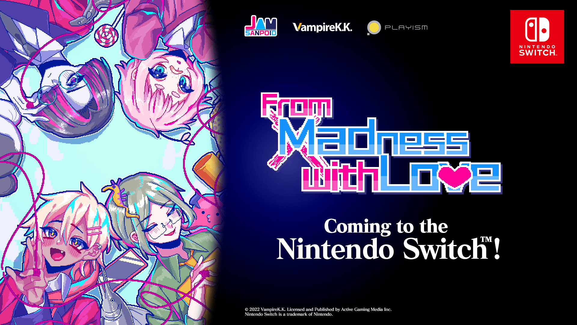 From Madness with Love vai receber lançamento para a Nintendo