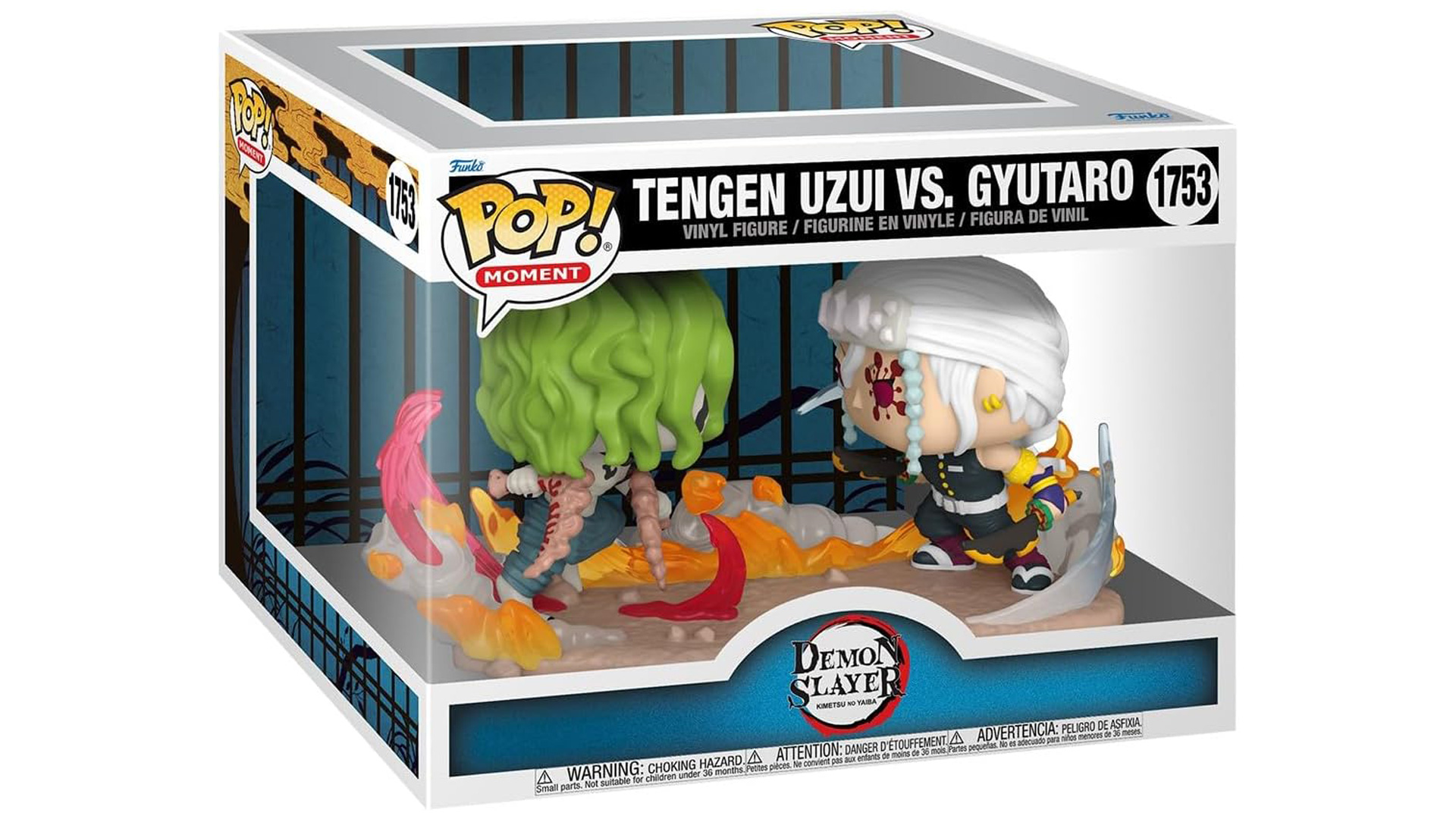 Tengen Uzui vs. Gyutaro (Demon Slayer) Pop Vinyl Animation Series