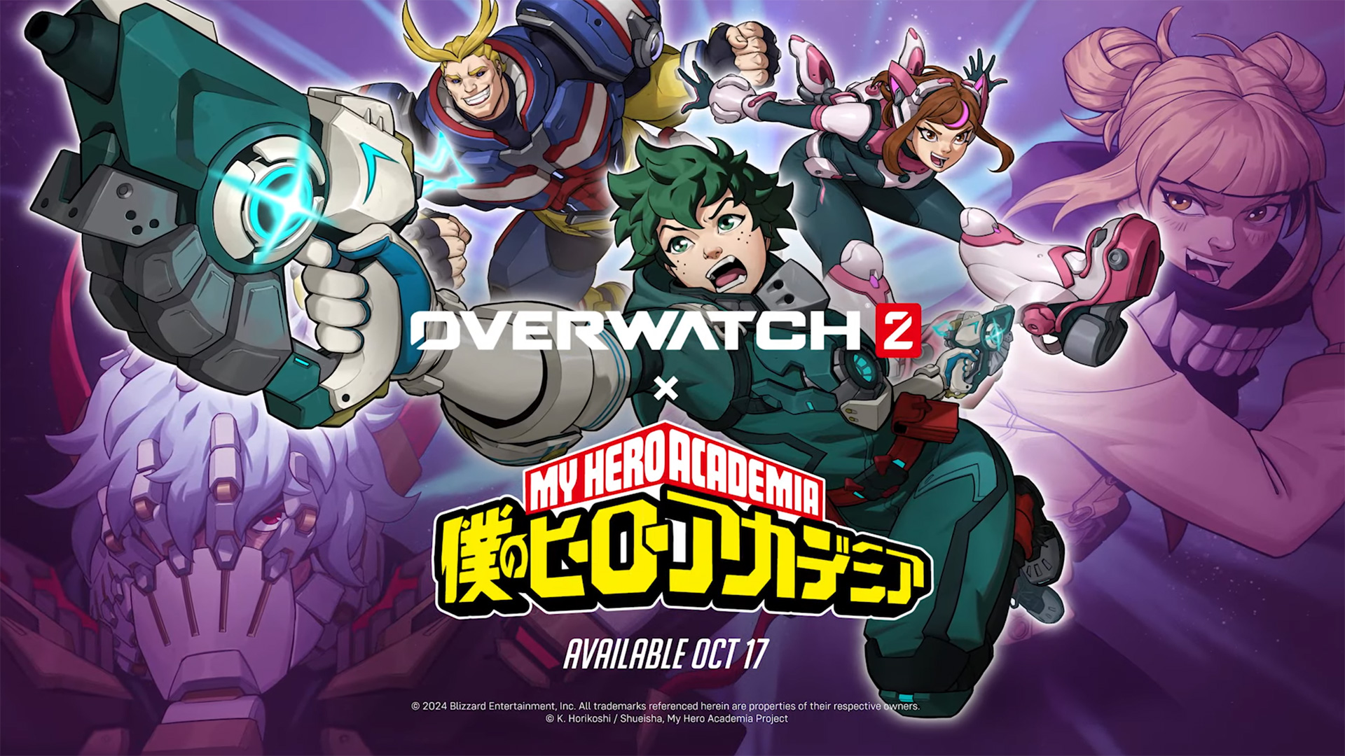 Trailer da colaboração Overwatch 2 x My Hero Academia | OtakuPT