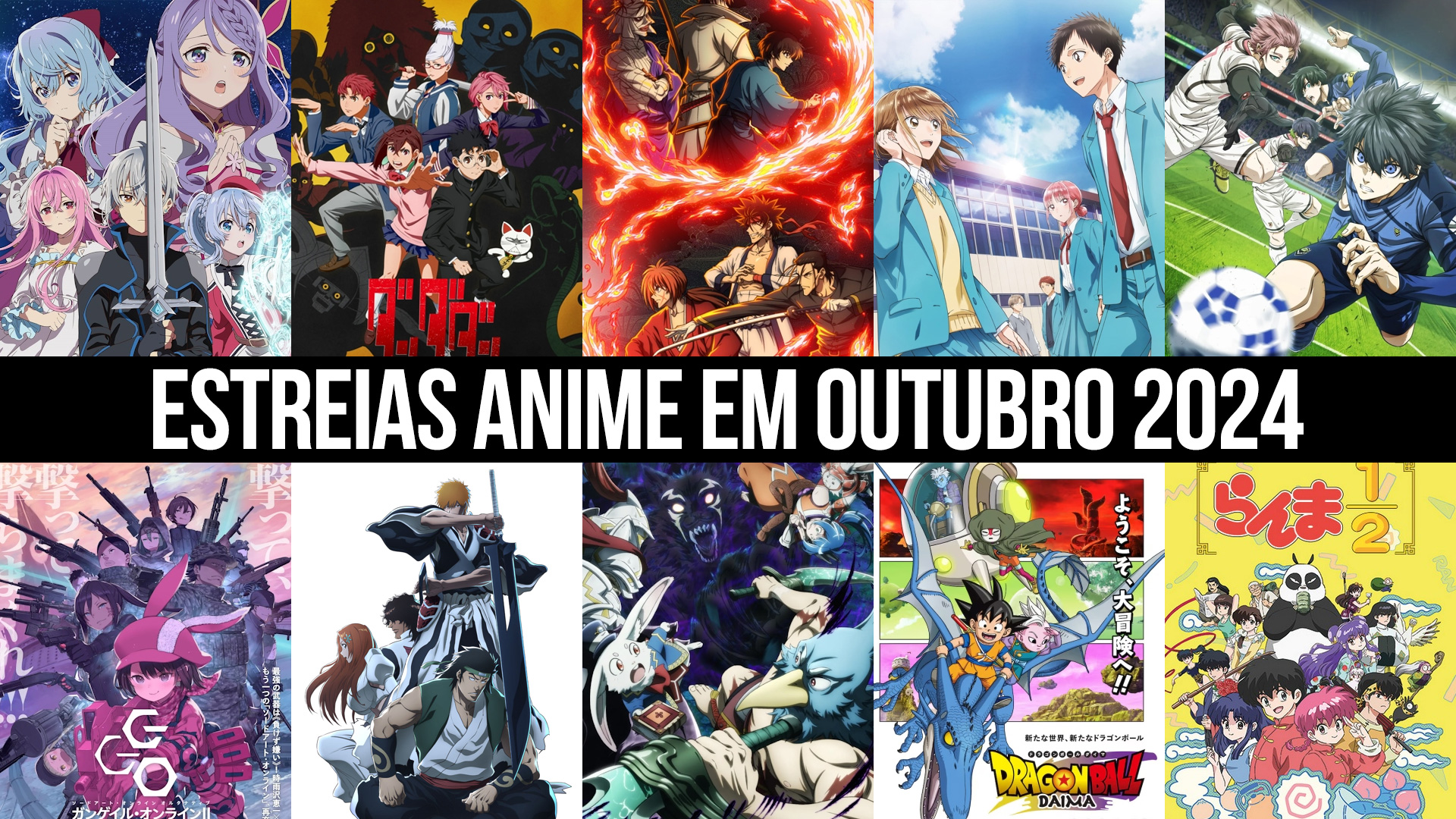 Estreias anime em Outubro 2024 | OtakuPT
