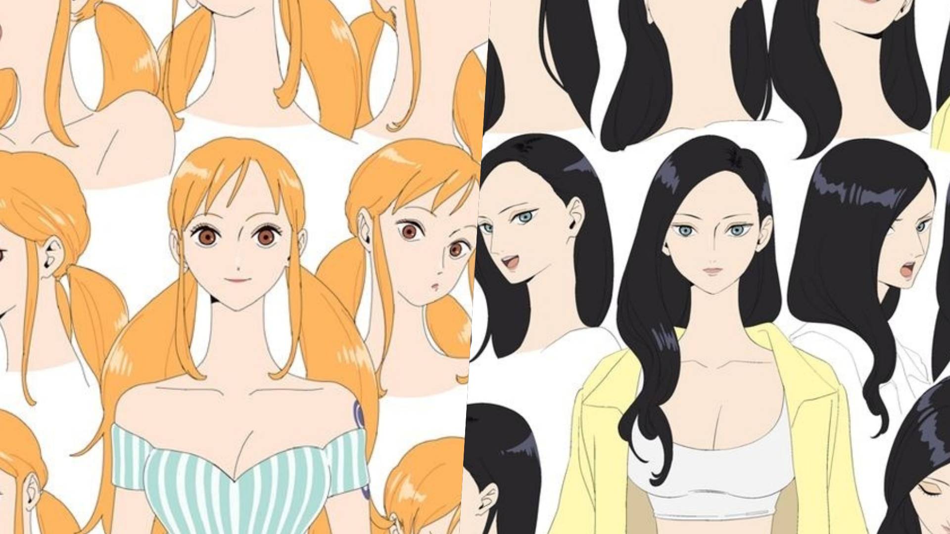 Revelado o design de Nami e Robin para One Piece