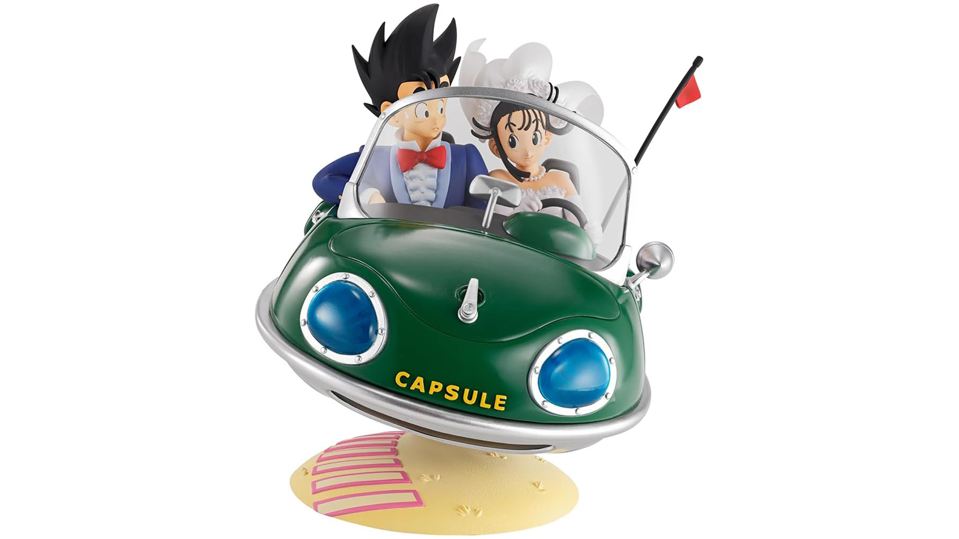 Nova figura de Goku e Chichi recria momento icónico de Dragon Ball