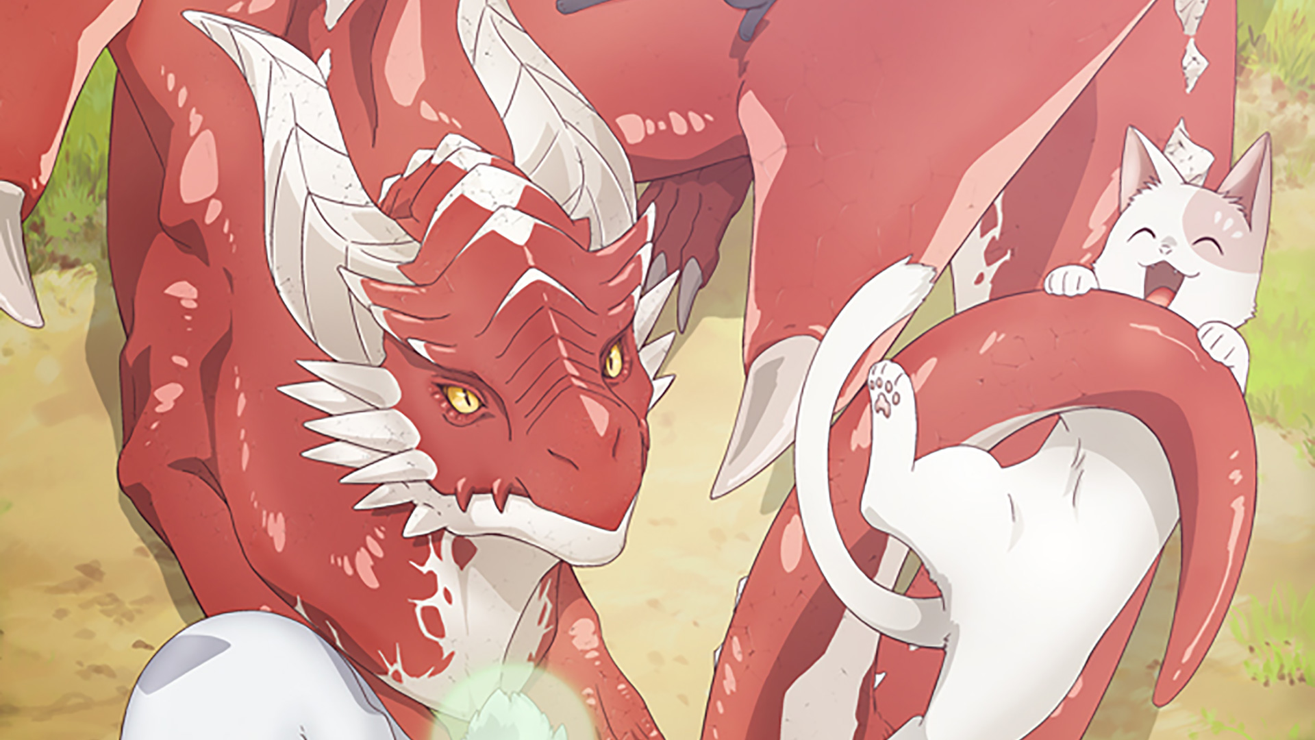 Novo trailer e imagem promocional da série anime The Cat and the Dragon ...