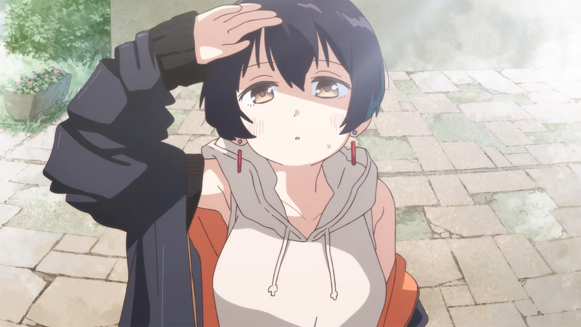 Novo trailer do anime Kamiina Botan com meninas bêbadas