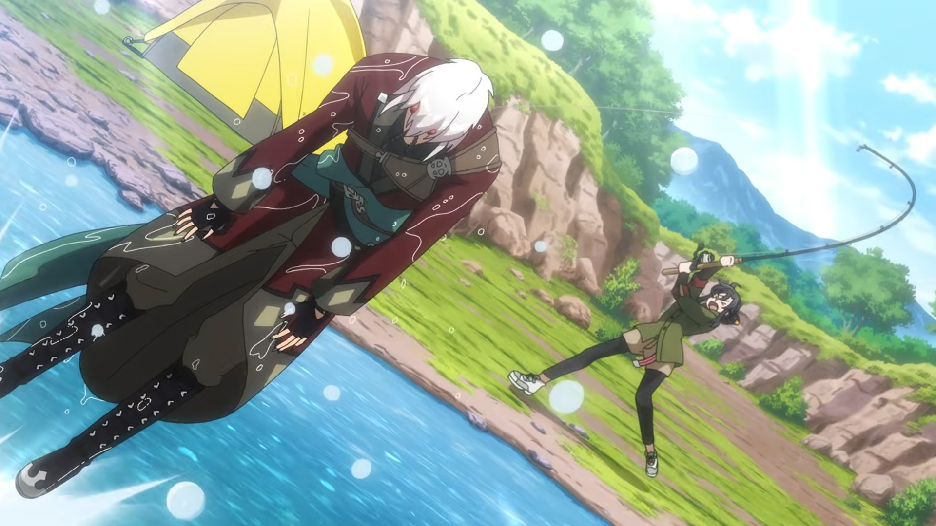 Anime The Forsaken Saintess and Her Foodie Roadtrip in Another